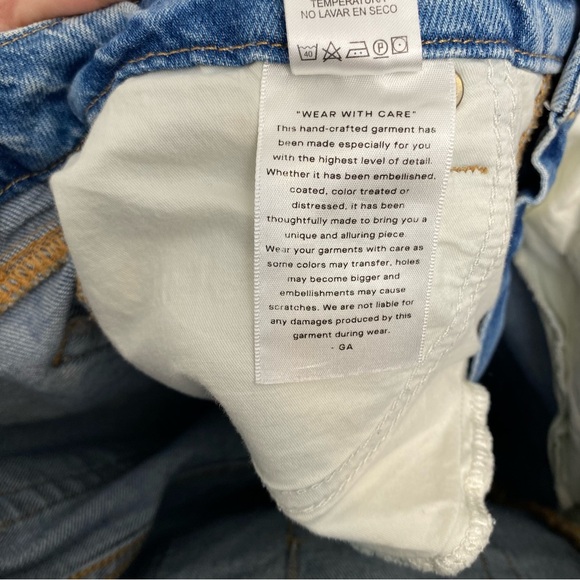 Good American 90's Good Icon Jeans In Indigo Style GI828T - Picture 8 of 11